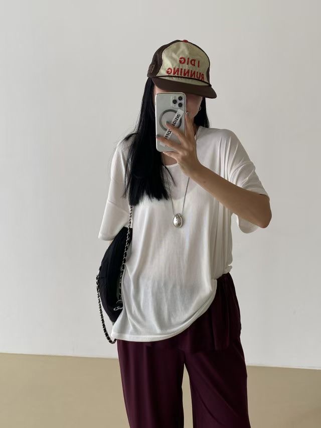 BRICK韓國東大門代購女裝新款熱賣時尚推薦職業休閑26春夏T恤BRICKT恤圖色2