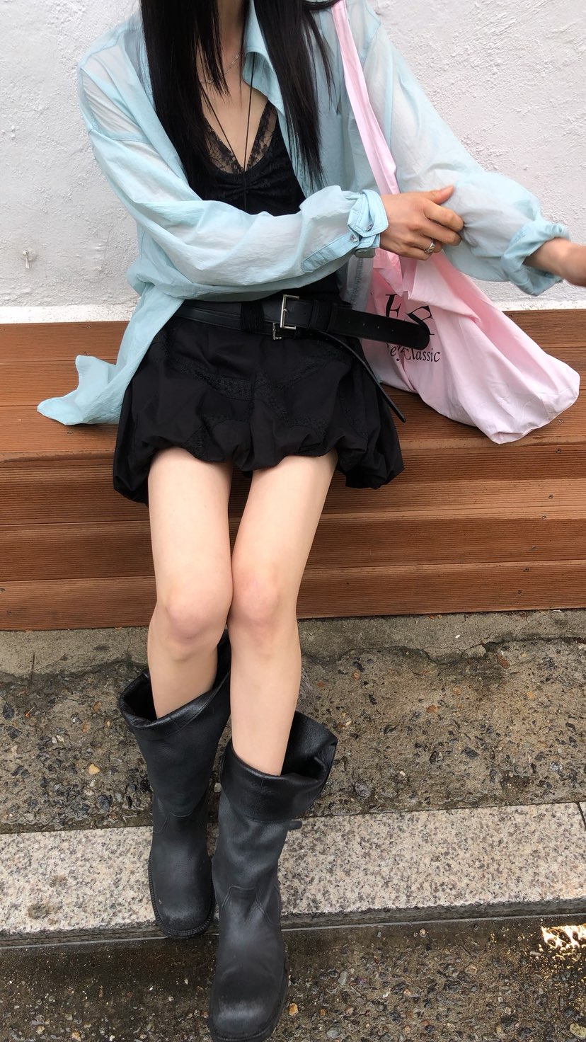 OVER RICH韓國東大門直郵女士新品休閑人氣熱賣26春夏短裙OVER RICH短裙