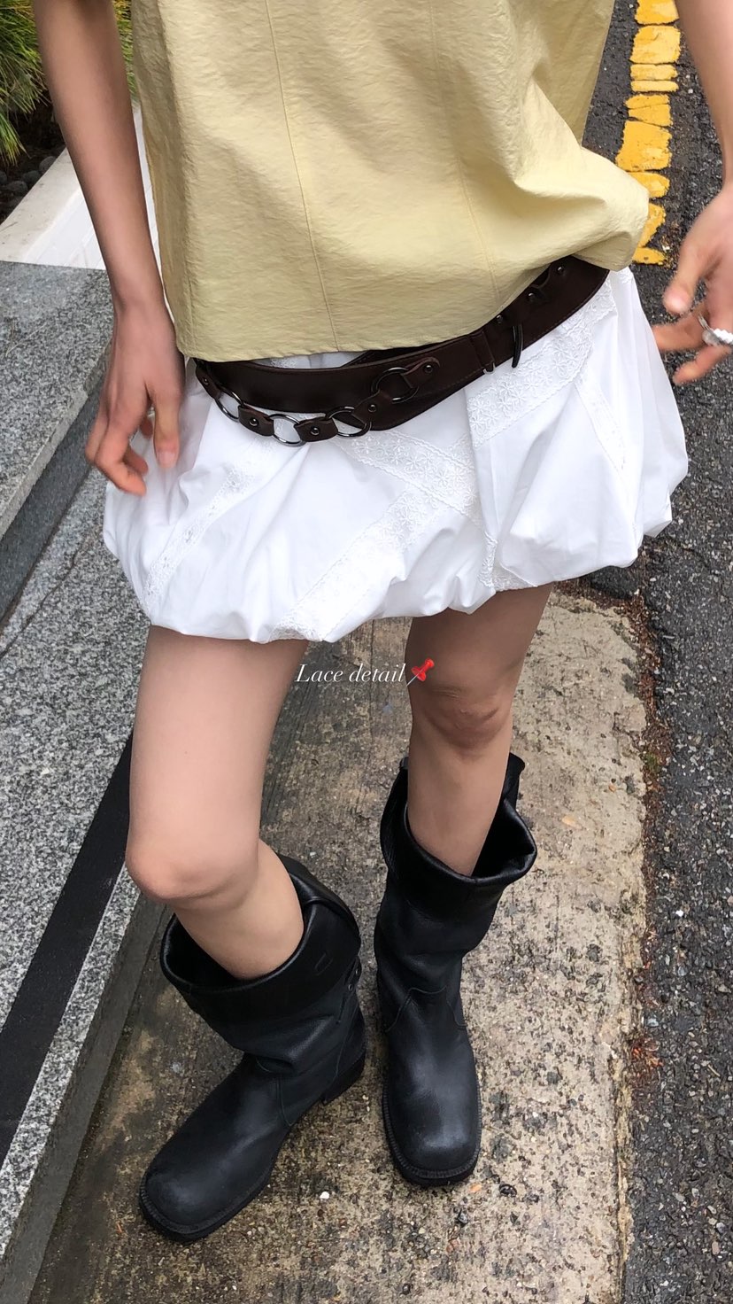 OVER RICH韓國東大門直郵女士新品休閑人氣熱賣26春夏短裙OVER RICH短裙
