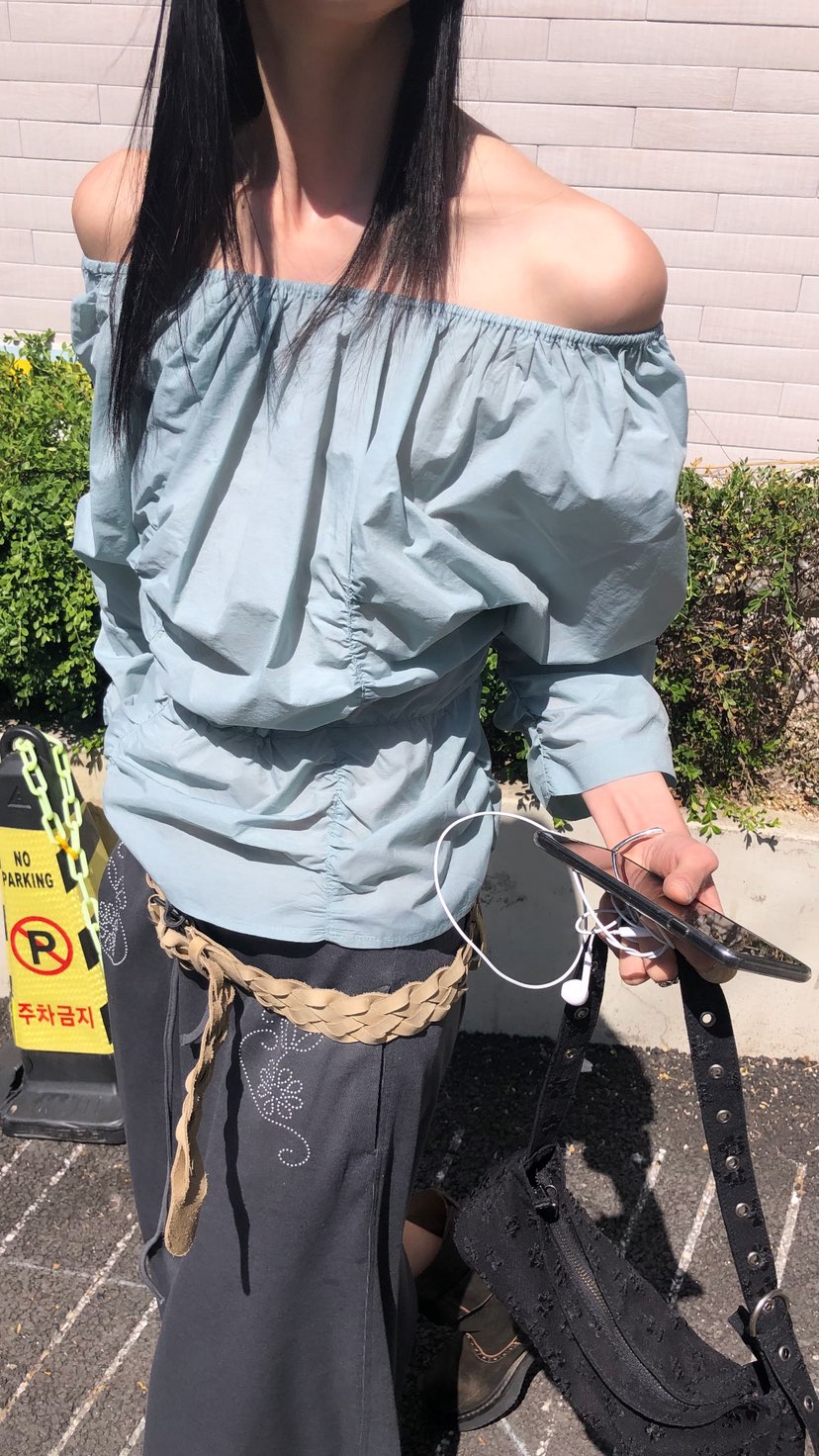 OVER RICH韓國直郵實拍女裝新款26春夏職業人氣襯衫蕾絲衫OVER RICH襯衫/蕾絲衫