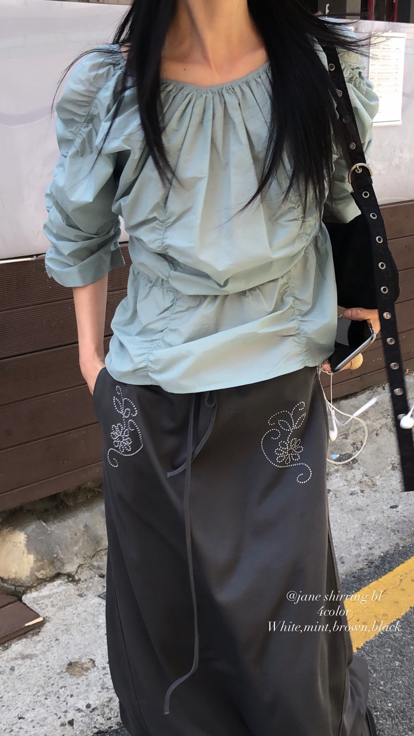 OVER RICH韓國直郵實拍女裝新款26春夏職業人氣襯衫蕾絲衫OVER RICH襯衫/蕾絲衫