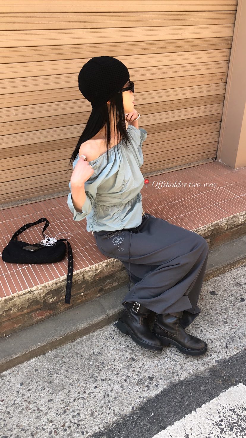 OVER RICH韓國直郵實拍女裝新款26春夏職業人氣襯衫蕾絲衫OVER RICH襯衫/蕾絲衫
