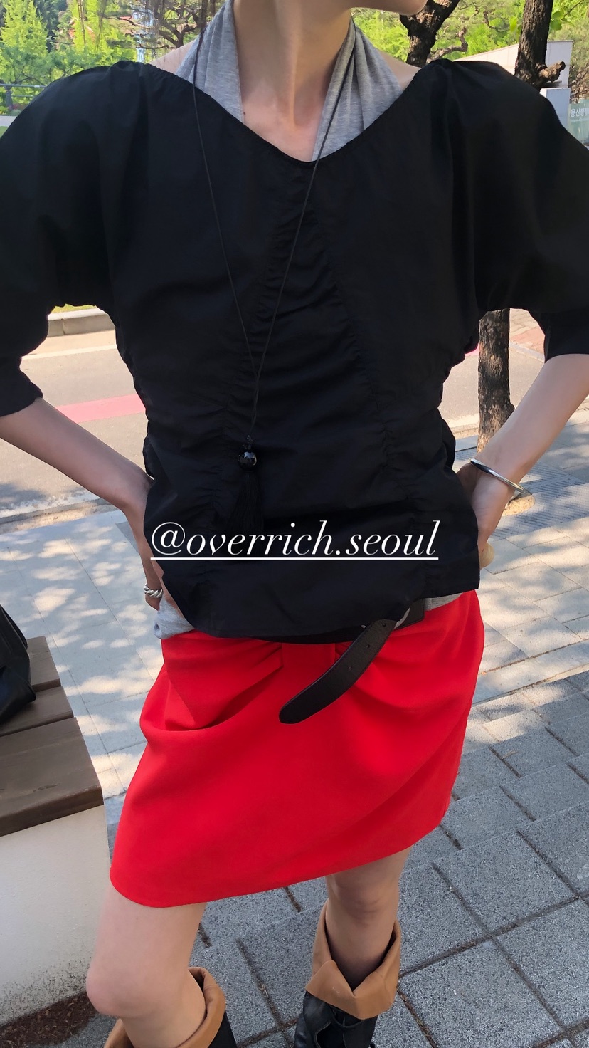 OVER RICH韓國直郵實拍女裝新款26春夏職業人氣襯衫蕾絲衫OVER RICH襯衫/蕾絲衫