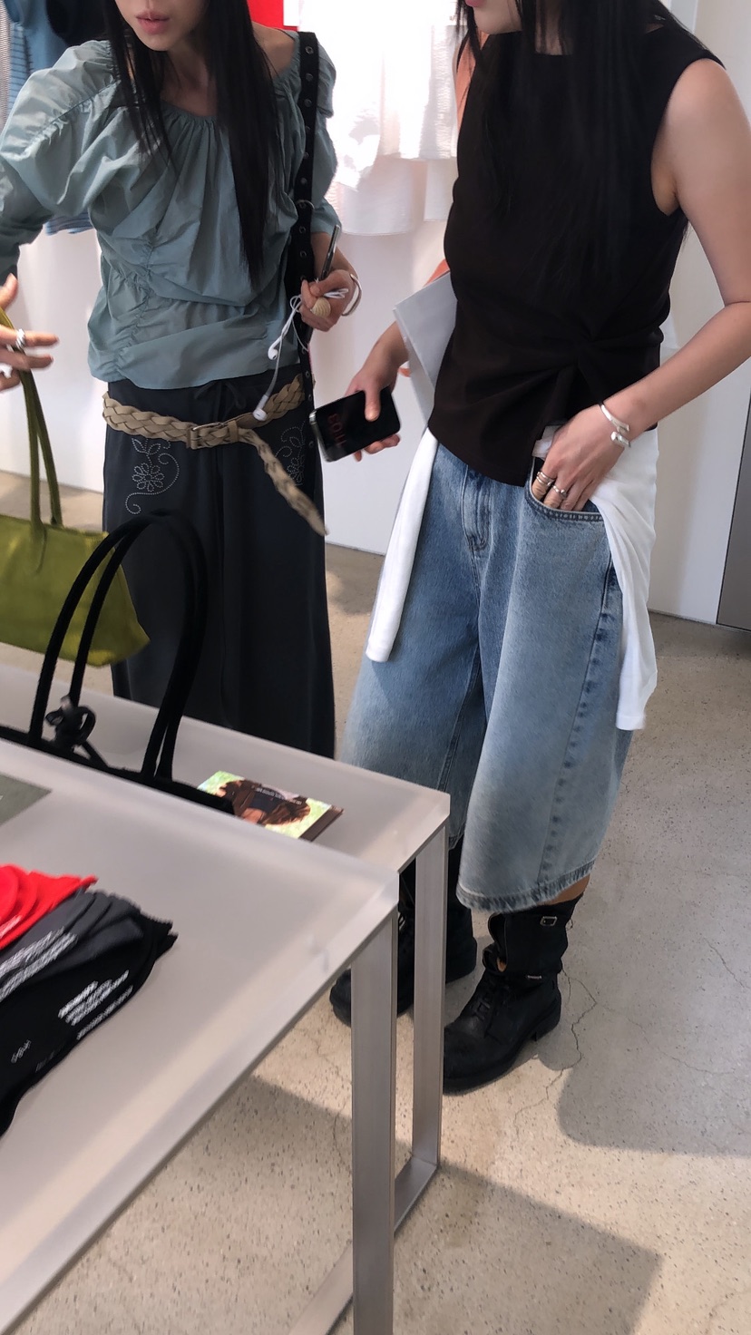 OVER RICH韓國直郵女士新款時尚26春夏26夏季人氣休閑短褲OVER RICH短褲
