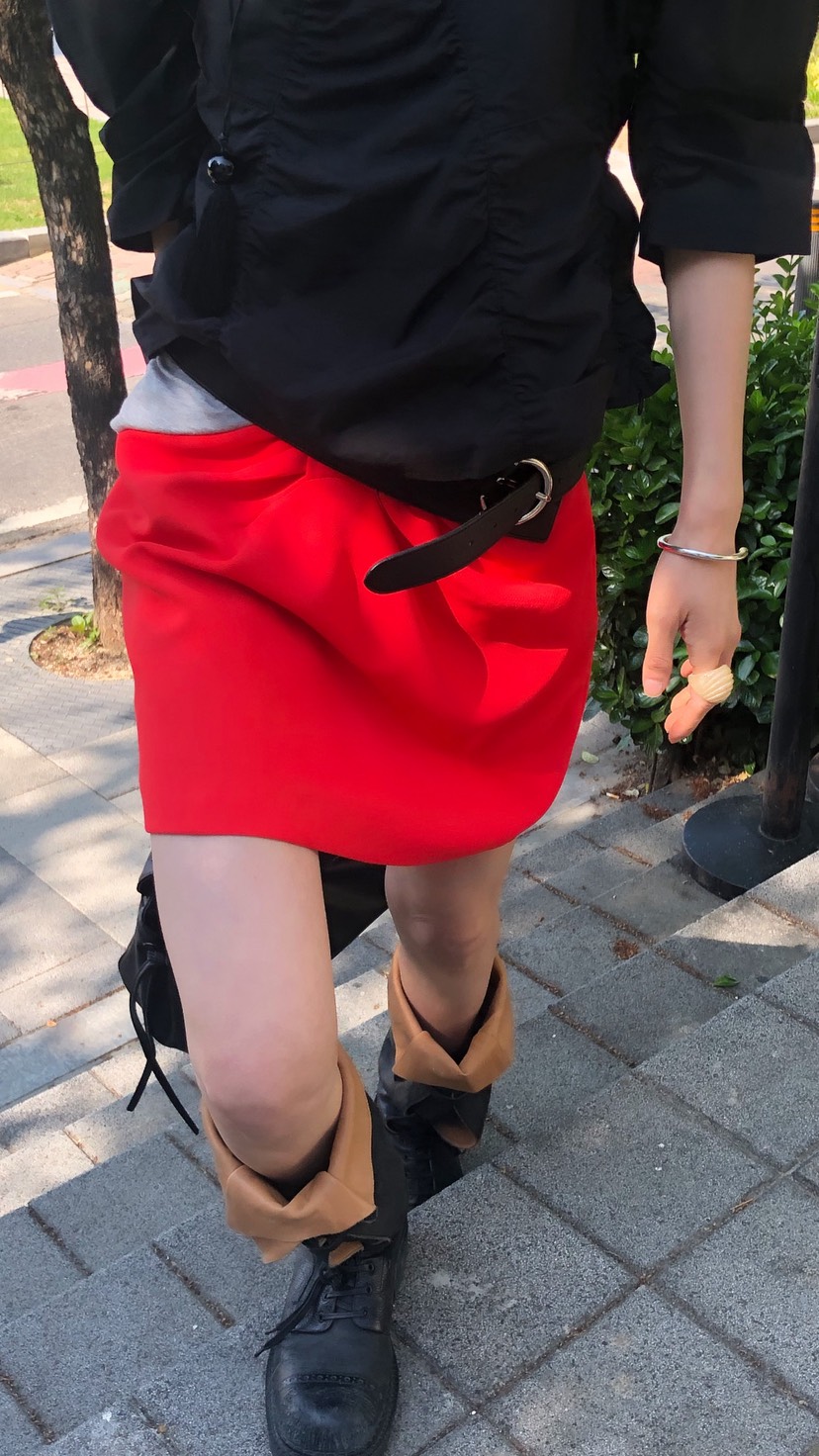 OVER RICH韓國直郵女裝新款人氣26夏季26春夏熱賣短裙緞OVER RICH短裙
