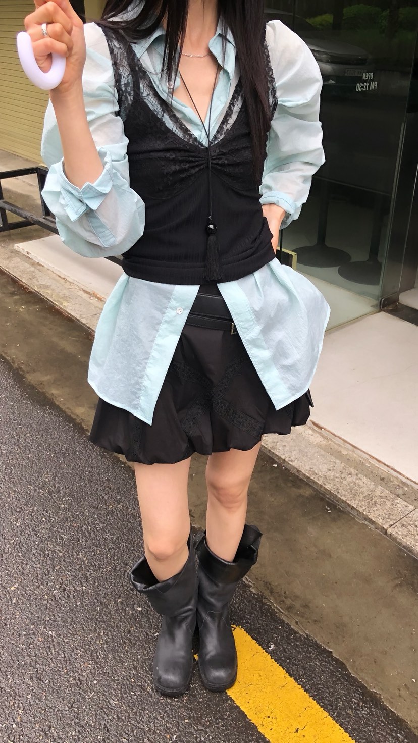 OVER RICH韓國東大門直郵女裝新品職業熱賣26夏季吊帶背心OVER RICH吊帶/背心