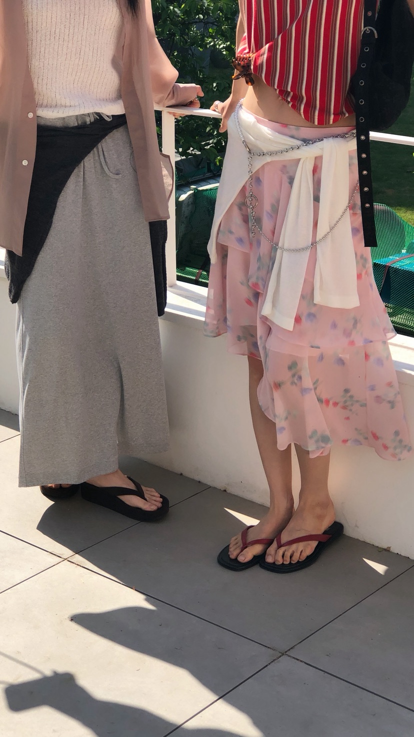 OVER RICH東大門實拍韓國女裝新品26春夏時尚半身裙中短裙OVER RICH半身裙/中短裙