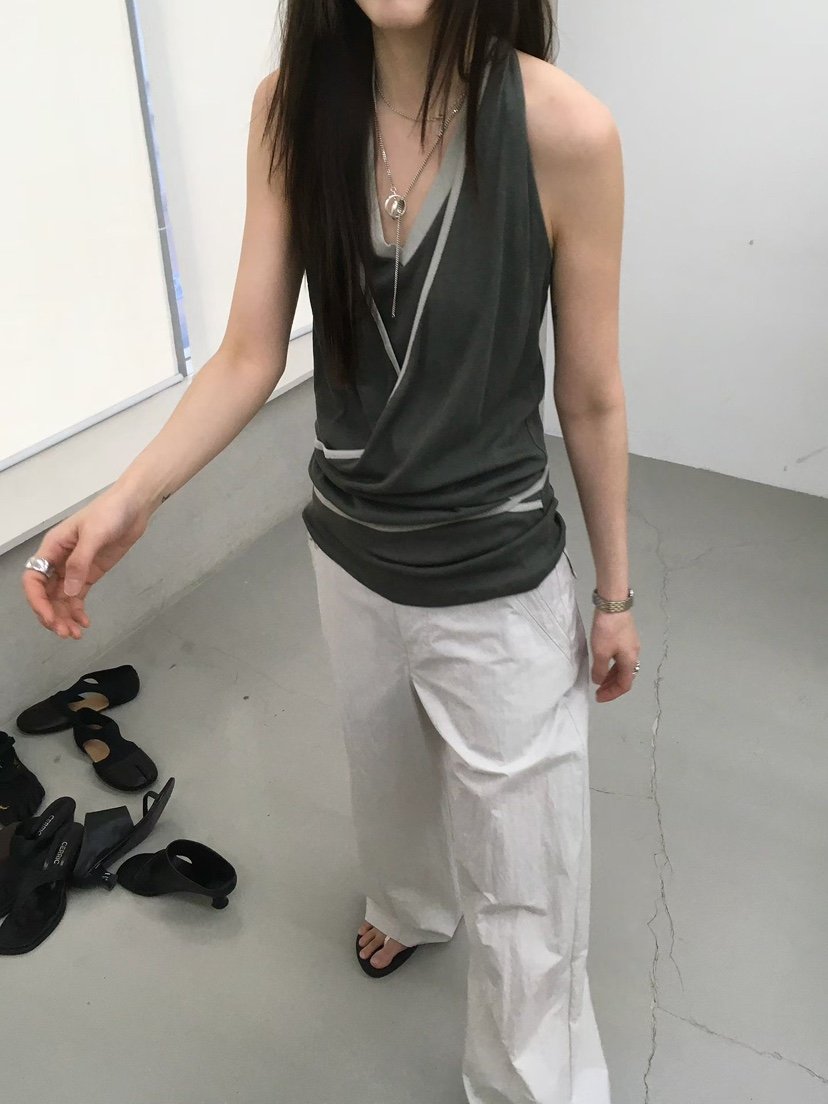 MINIMUZE韓國直郵實拍女士新品休閑推薦26春夏熱賣吊帶背心MINIMUZE吊帶/背心