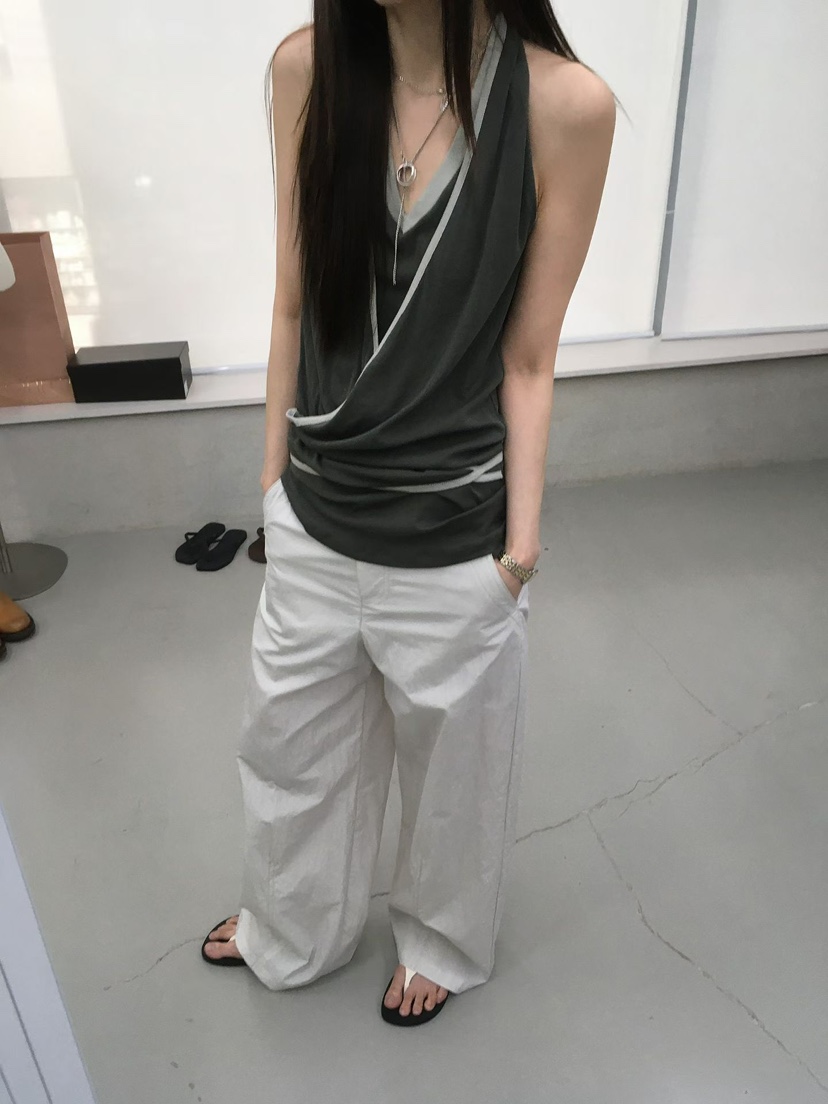 MINIMUZE韓國直郵實拍女士新品休閑推薦26春夏熱賣吊帶背心MINIMUZE吊帶/背心