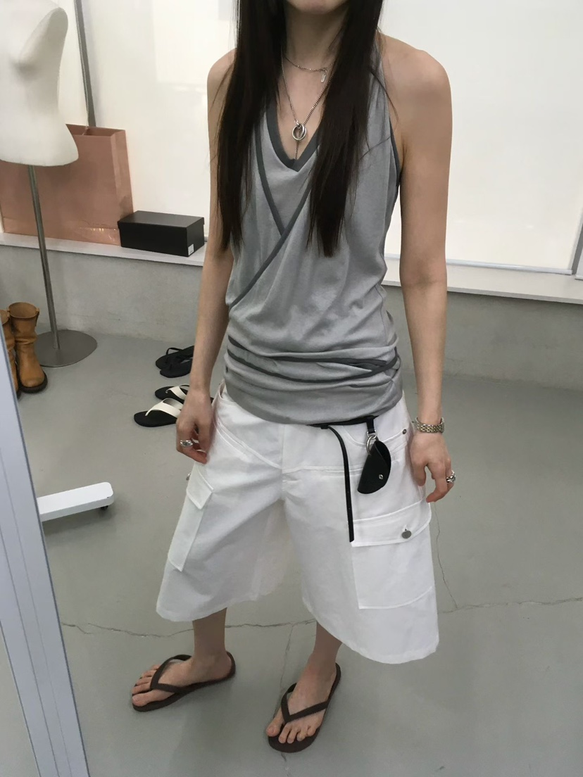 MINIMUZE韓國直郵實拍女士新品休閑推薦26春夏熱賣吊帶背心MINIMUZE吊帶/背心