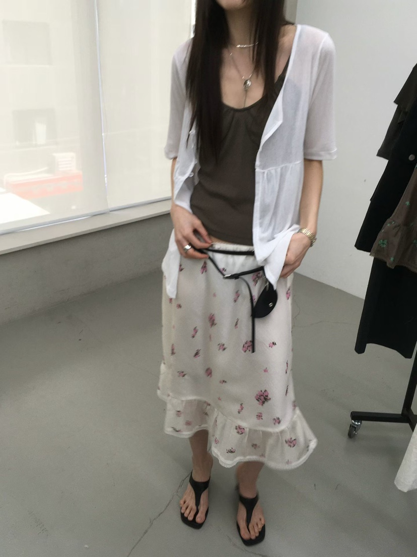 MINIMUZE韓國直郵實拍女裝新品熱賣26夏季26春夏人氣T恤紐扣MINIMUZET恤