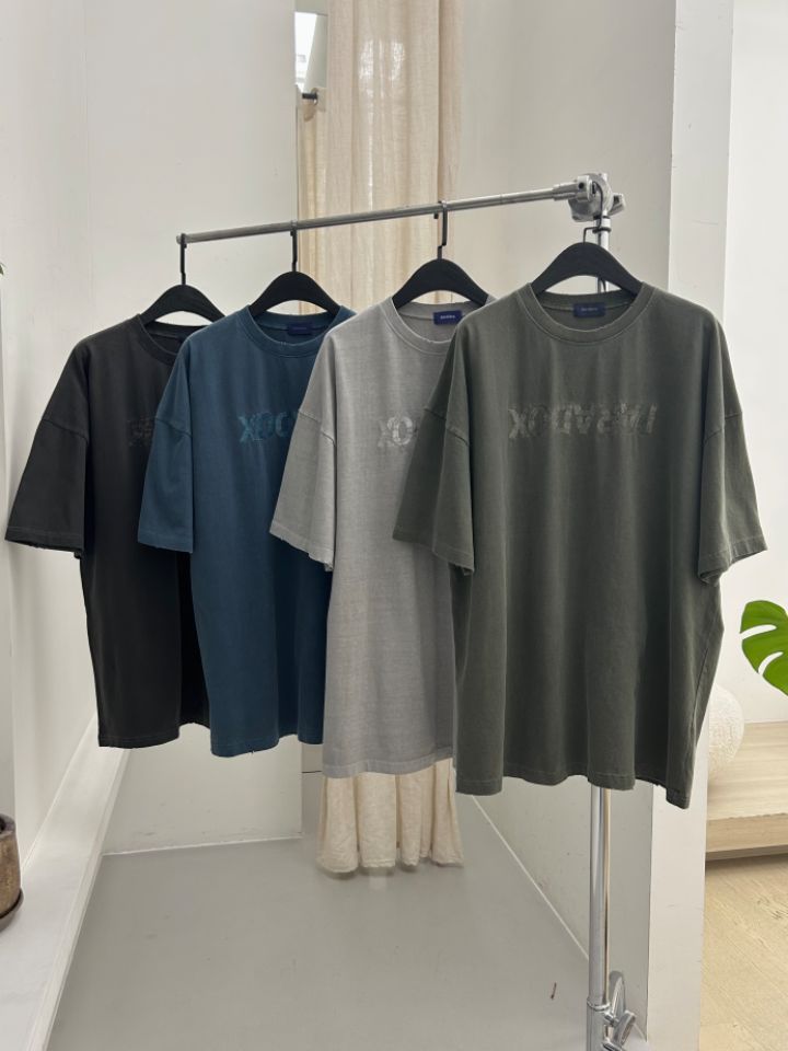 HESTORY韓國直郵女裝新品26夏季休閑時尚T恤男女同款刺繡HESTORYT恤