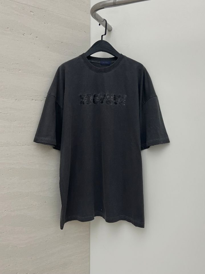 HESTORY韓國直郵女裝新品26夏季休閑時尚T恤男女同款刺繡HESTORYT恤圖色3