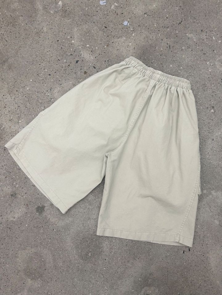 HESTORY韓國東大門代購女裝新品26春夏短褲男女同款工裝水洗HESTORY短褲