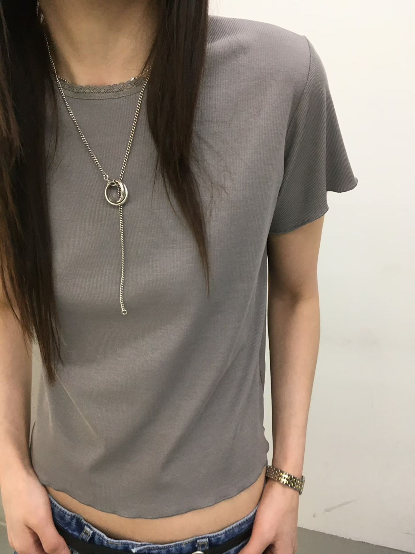 MINIMUZE東大門實拍韓國女士新品26春夏推薦休閑26夏季T恤MINIMUZET恤