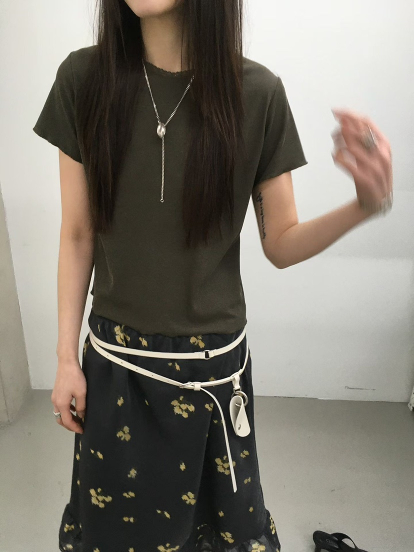 MINIMUZE東大門實拍韓國女士新品26春夏推薦休閑26夏季T恤MINIMUZET恤