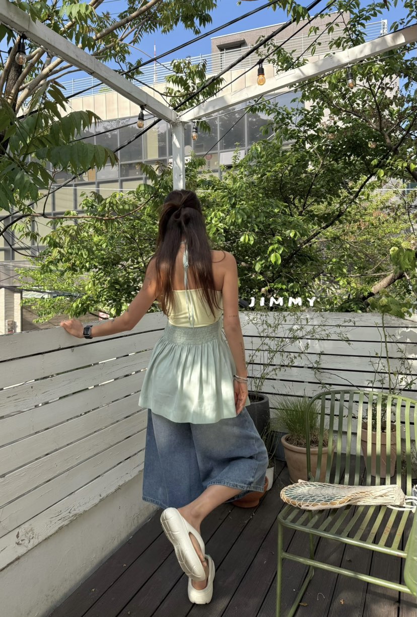 JIMMY韓國直郵女士新款時尚休閑職業熱賣26春夏推薦吊帶背心JIMMY/REMAKE吊帶/背心