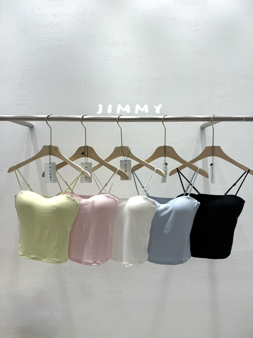 JIMMY韓國直郵女士新款時尚休閑職業熱賣26春夏推薦吊帶背心JIMMY/REMAKE吊帶/背心