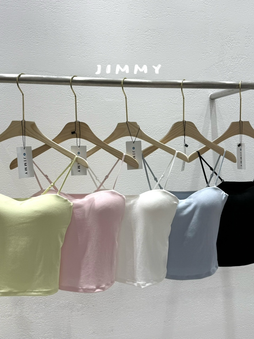 JIMMY韓國直郵女士新款時尚休閑職業熱賣26春夏推薦吊帶背心JIMMY/REMAKE吊帶/背心