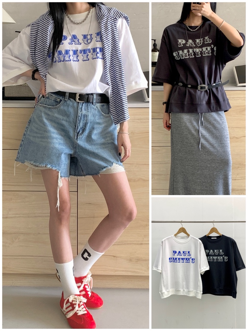 DAVICHI/D.SECOND韓國直郵實拍女裝新品26春夏熱賣推薦T恤DAVICHI/D.SECONDT恤
