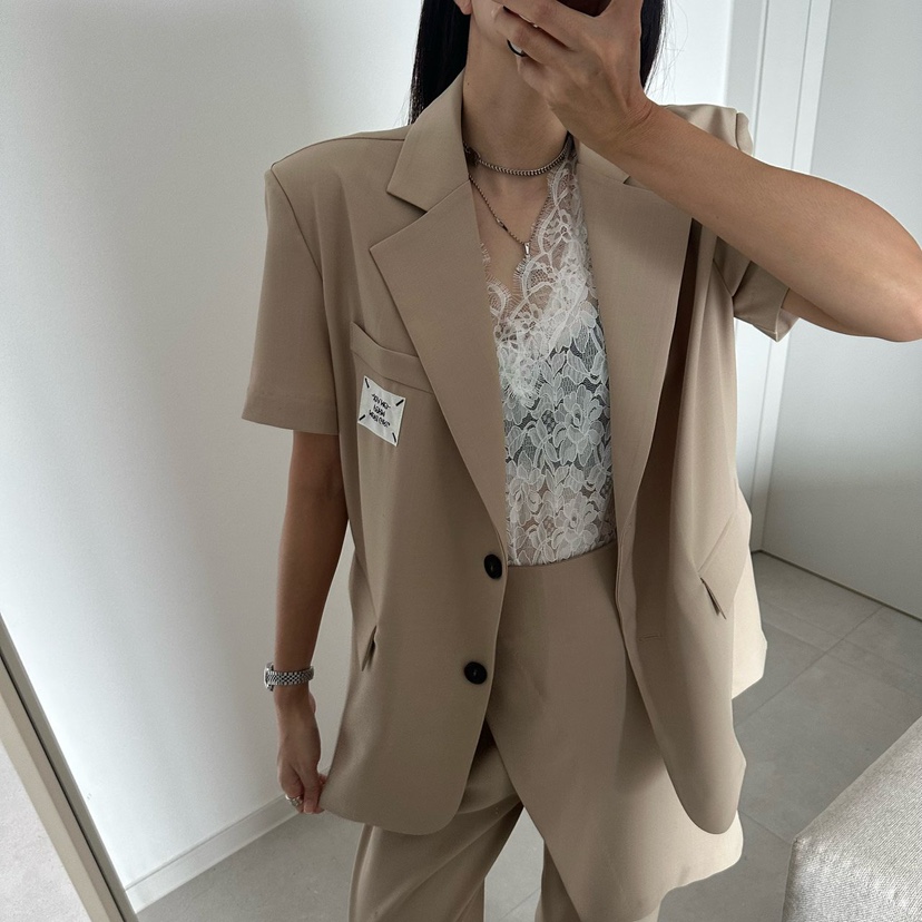 SOUIT東大門實拍韓國女士新品熱賣推薦休閑人氣26春夏夾克SOUIT by mabel-L夾克圖色1