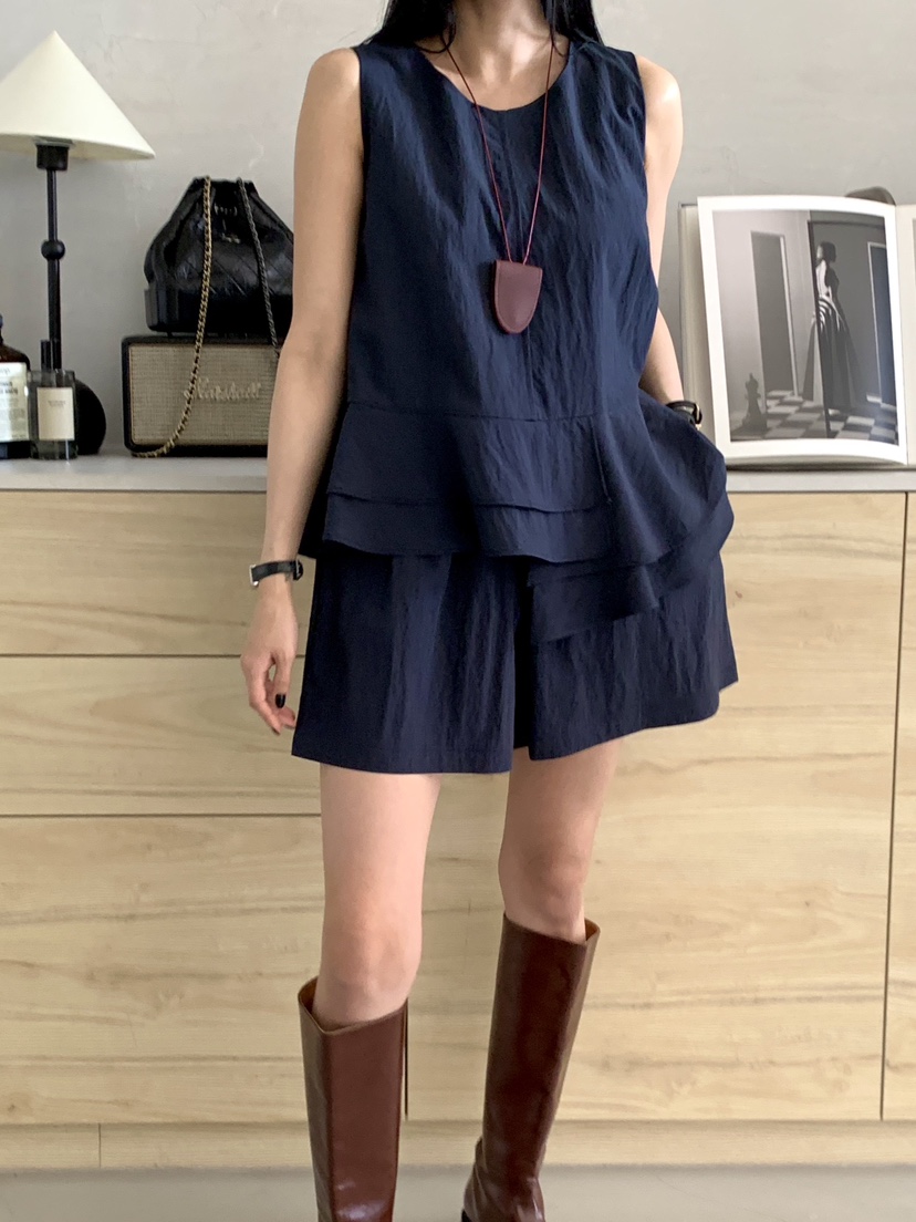 DAVICHI/D.SECOND韓國東大門直郵女士新品熱賣吊帶背心DAVICHI/D.SECOND吊帶/背心