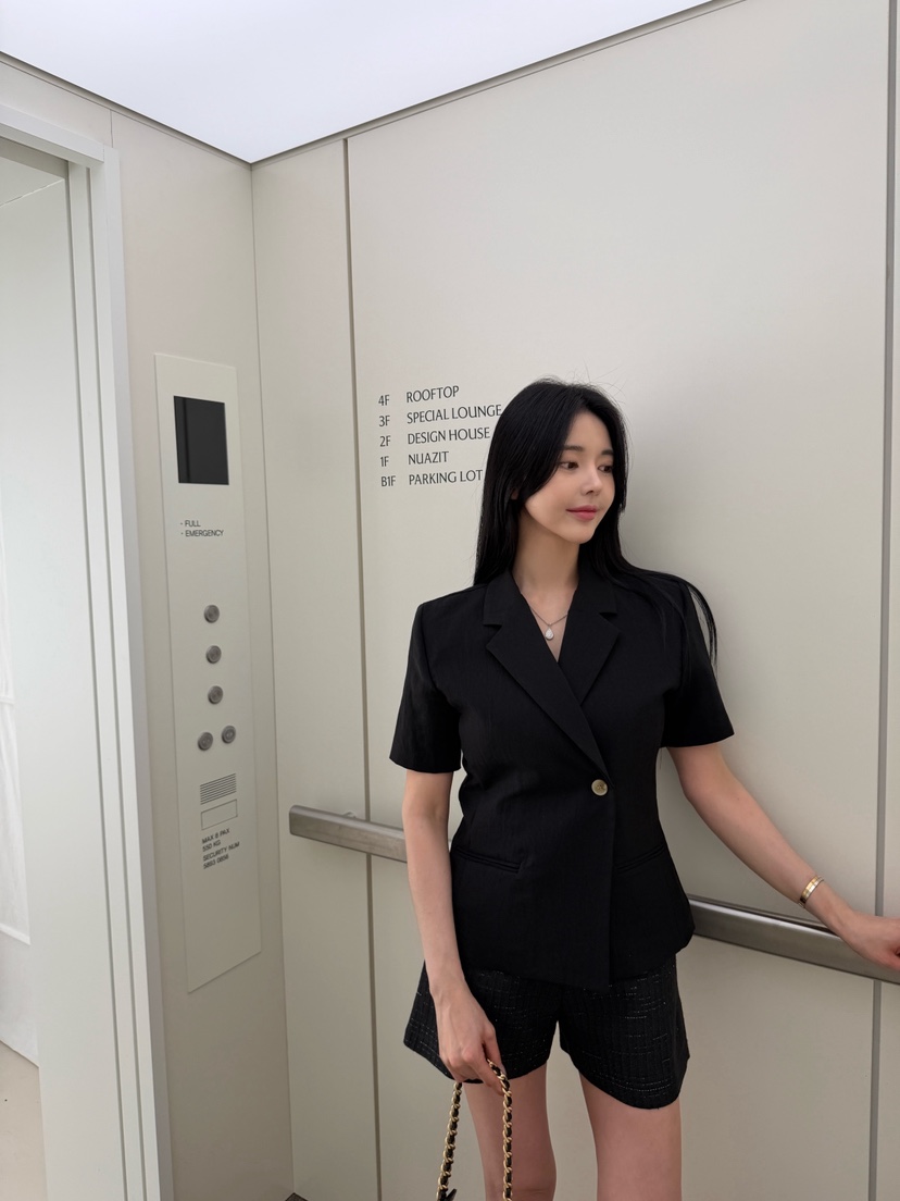 LAVIEU韓國直郵女士新款時尚人氣熱賣推薦26春夏夾克亞麻LAVIEU夾克