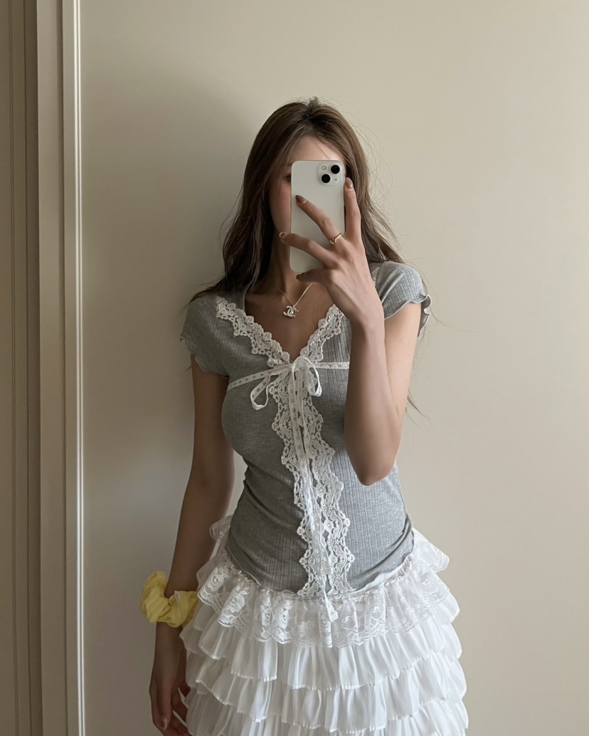 LOVE PULL韓國代購女裝新品推薦26夏季時尚熱賣26春夏T恤LOVE PULLT恤