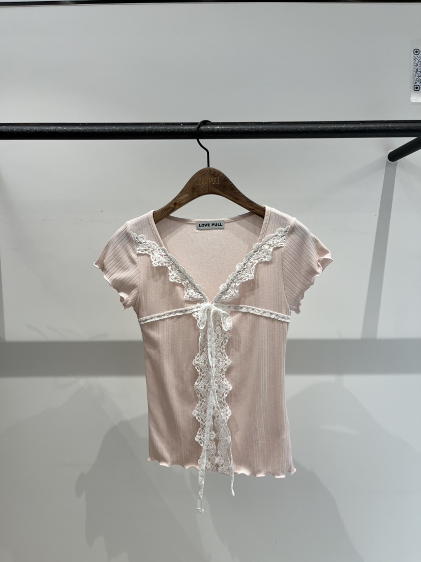 LOVE PULL韓國代購女裝新品推薦26夏季時尚熱賣26春夏T恤LOVE PULLT恤圖色1