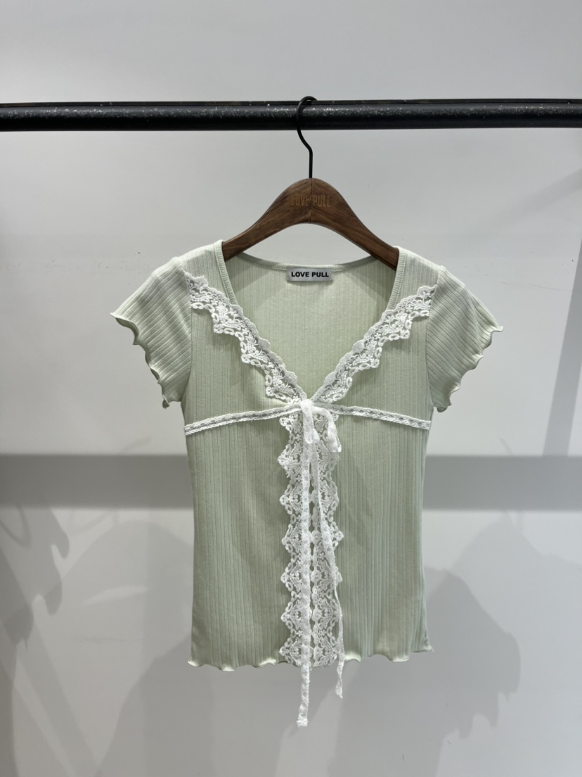 LOVE PULL韓國代購女裝新品推薦26夏季時尚熱賣26春夏T恤LOVE PULLT恤圖色2