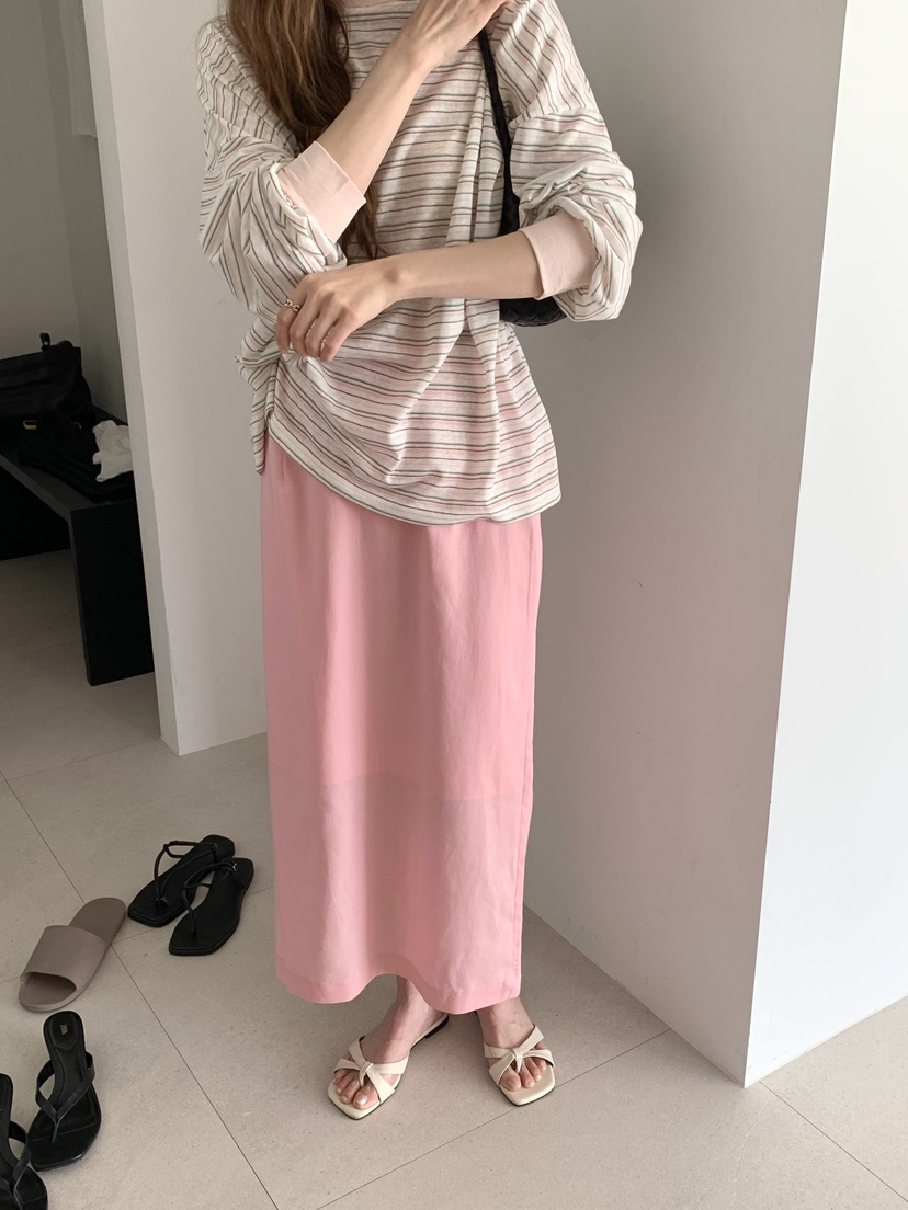 LONG PEAK韓國直郵實拍女士新品時尚推薦職業熱賣長袖T恤LONG PEAK長袖T恤