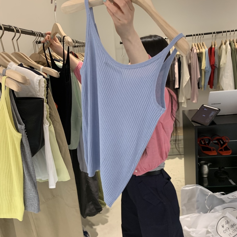 PLATE韓國代購女裝新品職業推薦26春夏26夏季休閑吊帶背心PLATE吊帶/背心