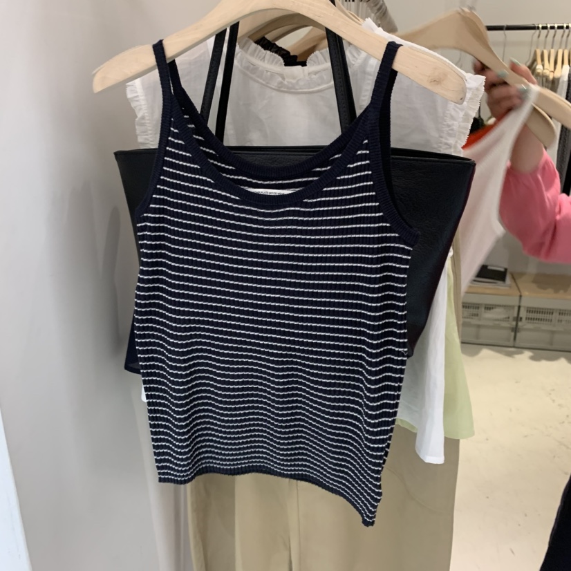 PLATE韓國代購女裝新品職業推薦26春夏26夏季休閑吊帶背心PLATE吊帶/背心圖色2