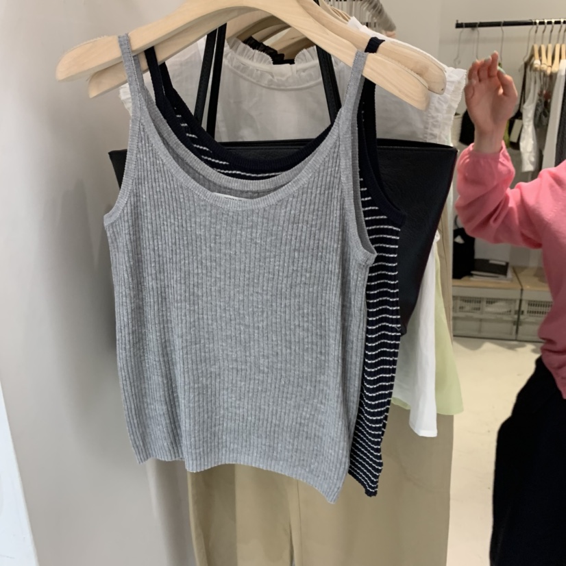PLATE韓國代購女裝新品職業推薦26春夏26夏季休閑吊帶背心PLATE吊帶/背心圖色6