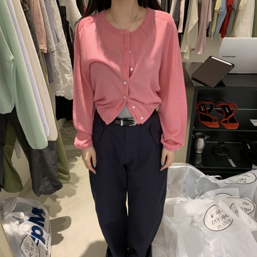 PLATE韓國直郵女裝新款26夏季推薦時尚熱賣職業針織衫羊毛衫PLATE針織衫圖色3