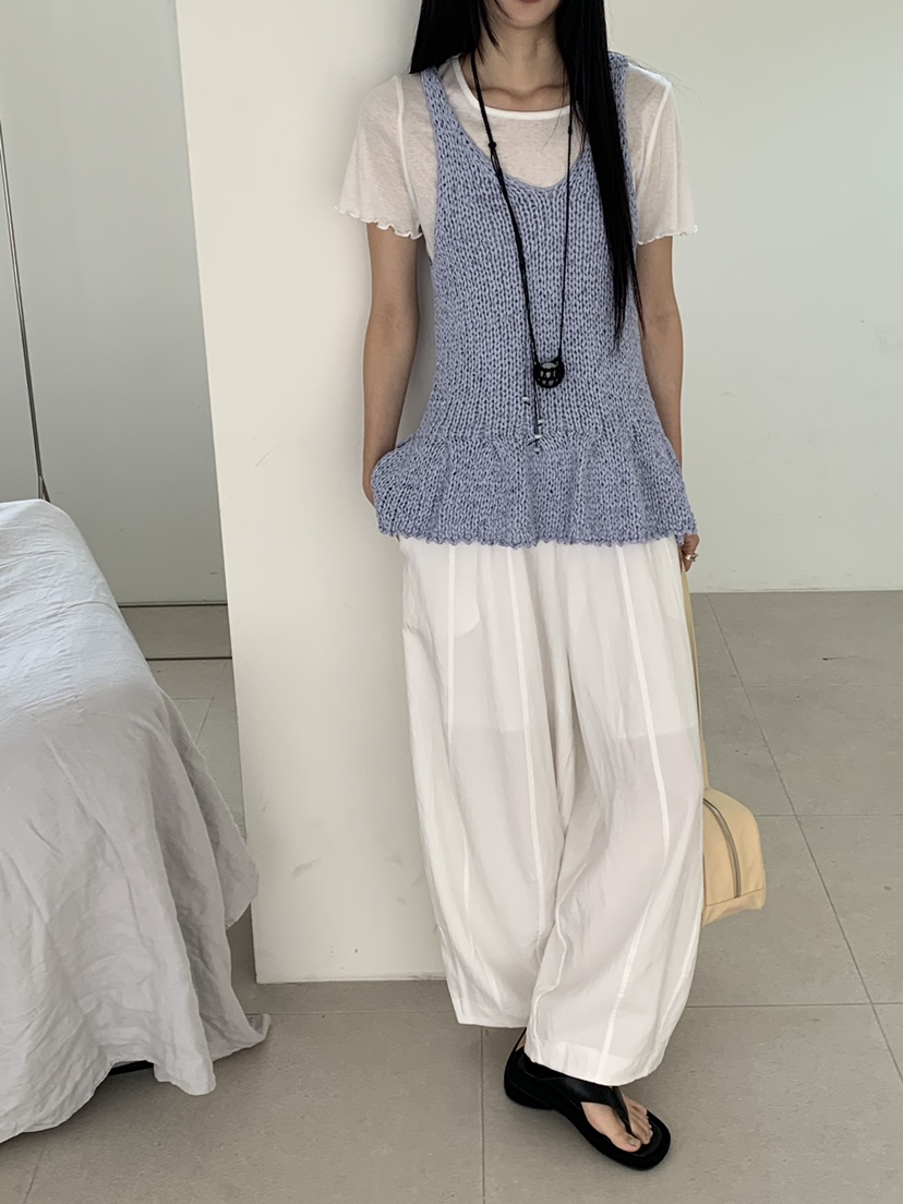 RIVER RAIN韓國東大門直郵女裝新品休閑熱賣26春夏吊帶背心RIVER RAIN吊帶/背心