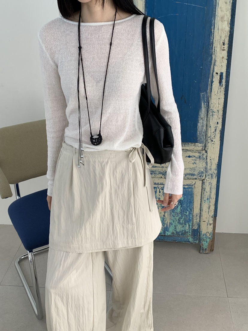 RIVER RAIN東大門實拍韓國女裝新款職業人氣26春夏針織衫RIVER RAIN針織衫