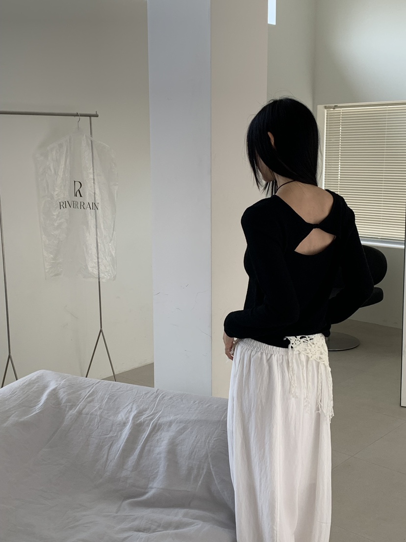 RIVER RAIN東大門實拍韓國女裝新款職業人氣26春夏針織衫RIVER RAIN針織衫