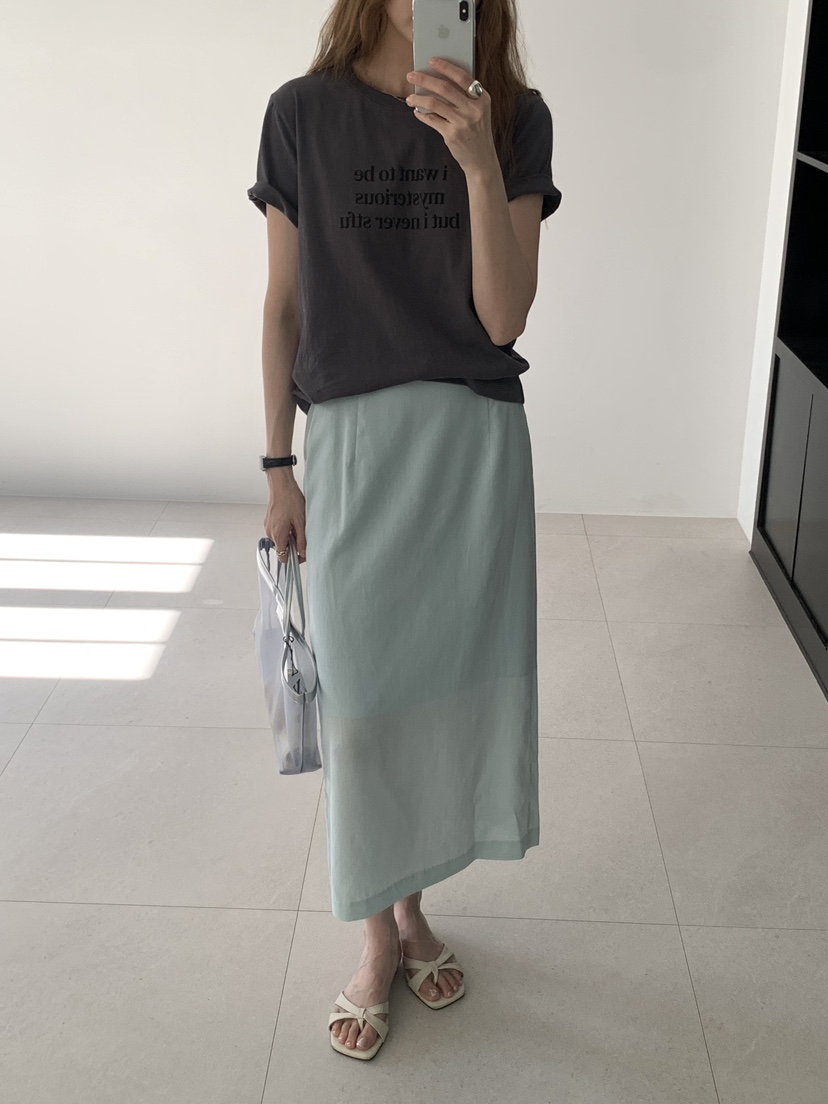 LONG PEAK韓國直郵女裝新款職業推薦熱賣休閑人氣26春夏T恤LONG PEAKT恤