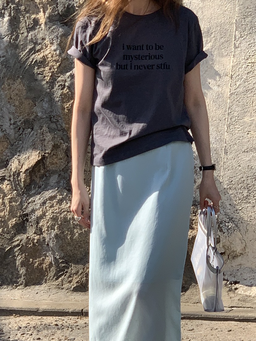 LONG PEAK韓國直郵女裝新款職業推薦熱賣休閑人氣26春夏T恤LONG PEAKT恤
