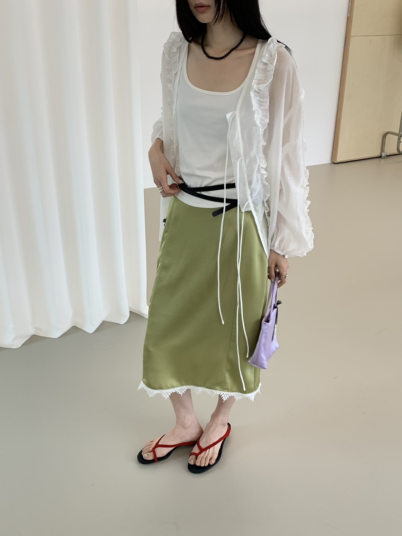 RIVER RAIN東大門實拍韓國女裝新款休閑推薦人氣襯衫蕾絲衫RIVER RAIN襯衫/蕾絲衫