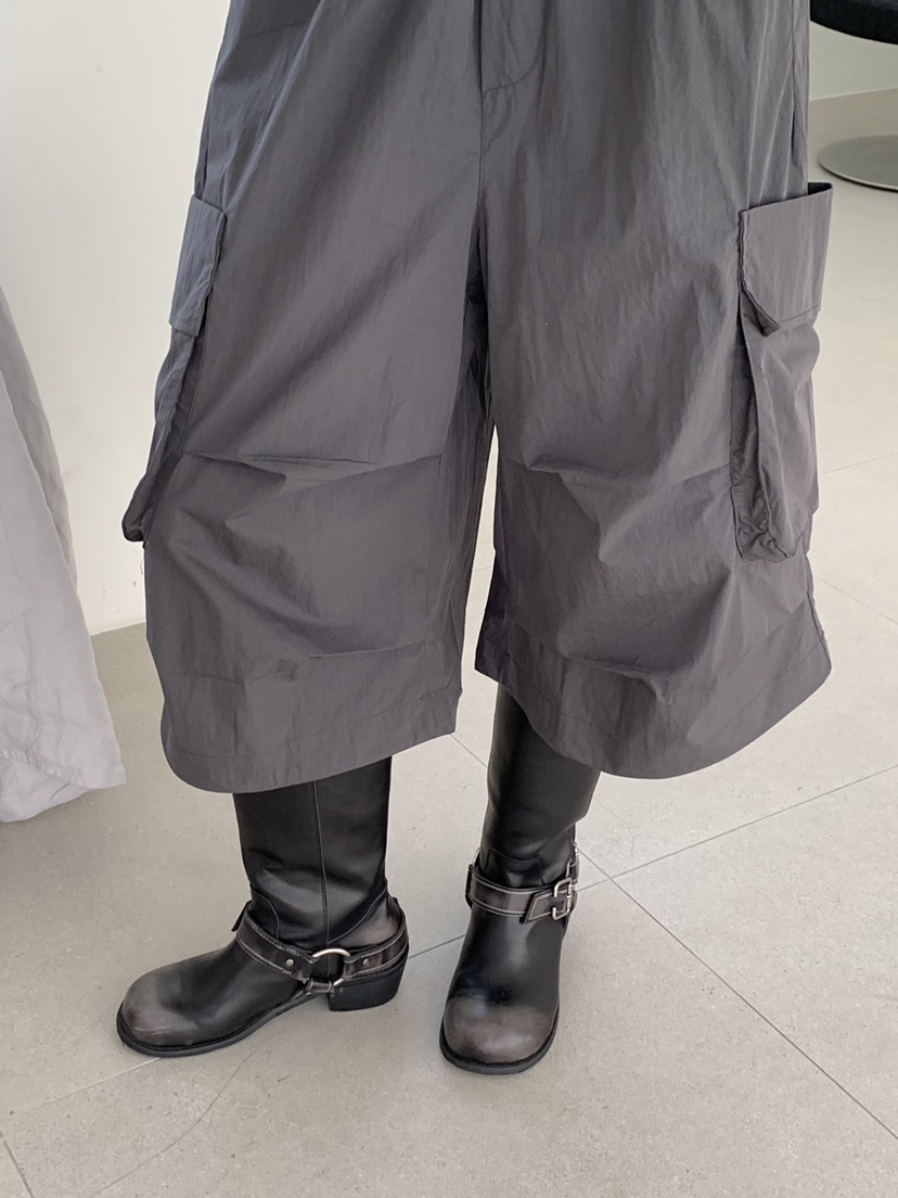 RIVER RAIN東大門實拍韓國女士新品26春夏休閑26夏季短褲RIVER RAIN短褲