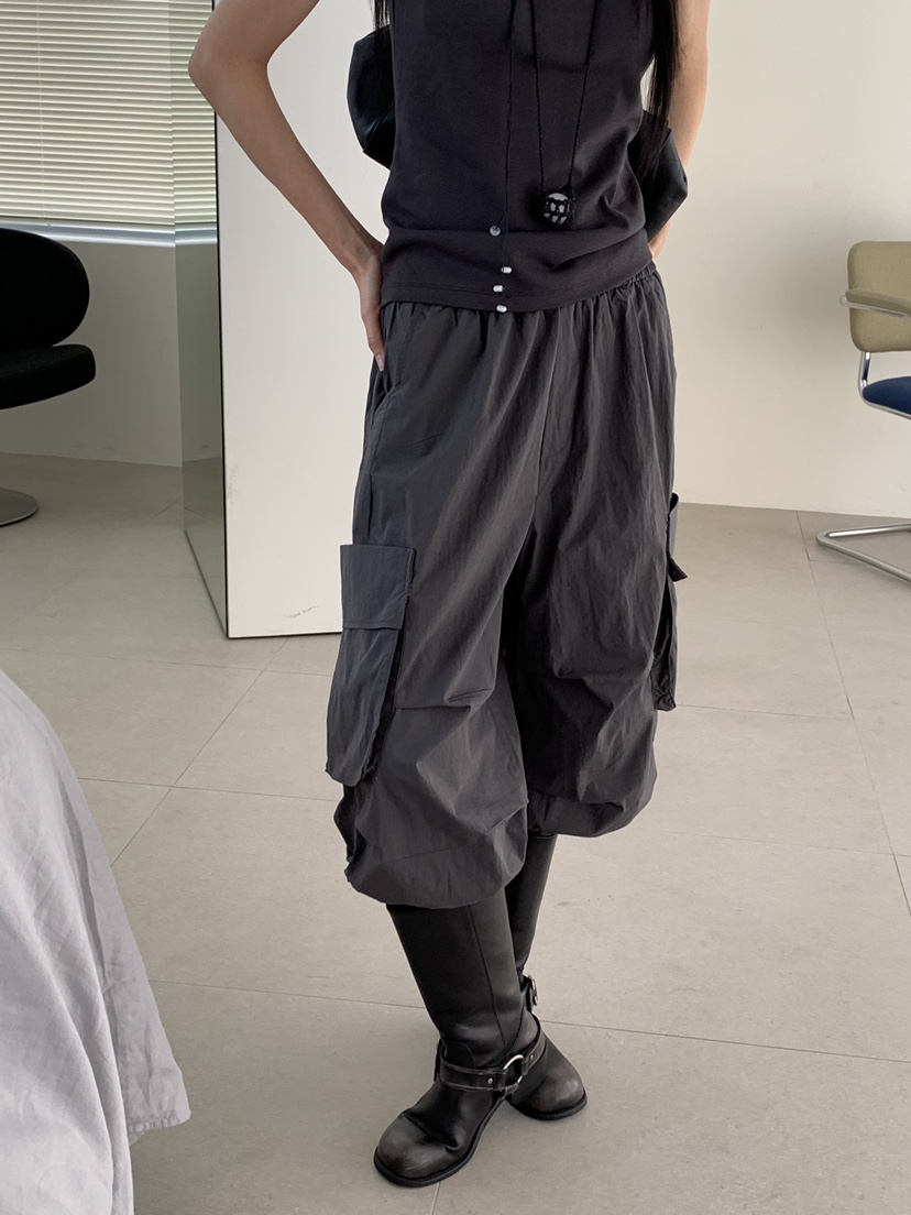 RIVER RAIN東大門實拍韓國女士新品26春夏休閑26夏季短褲RIVER RAIN短褲