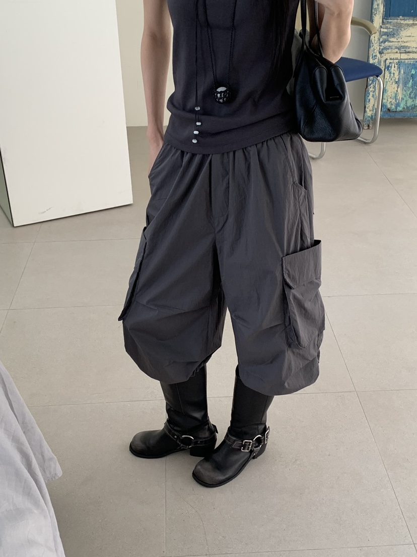 RIVER RAIN東大門實拍韓國女士新品26春夏休閑26夏季短褲RIVER RAIN短褲
