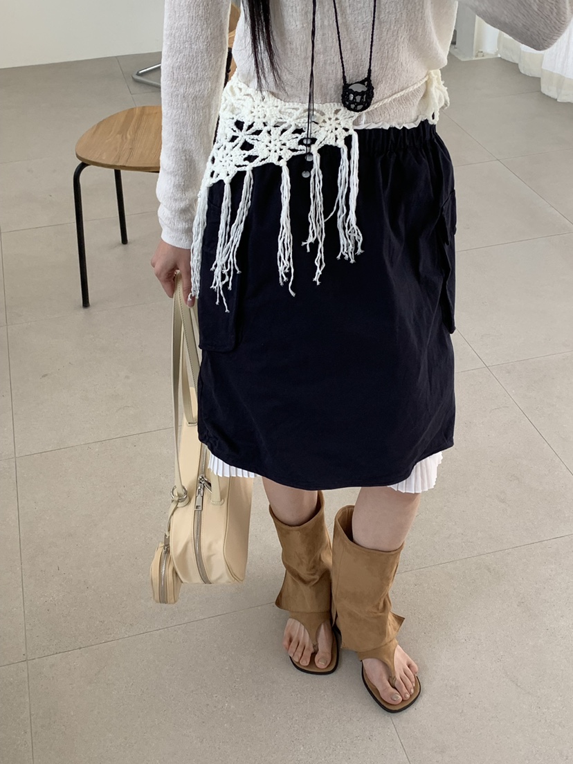 RIVER RAIN韓國直郵女裝新品休閑推薦人氣時尚職業26夏季短裙RIVER RAIN短裙