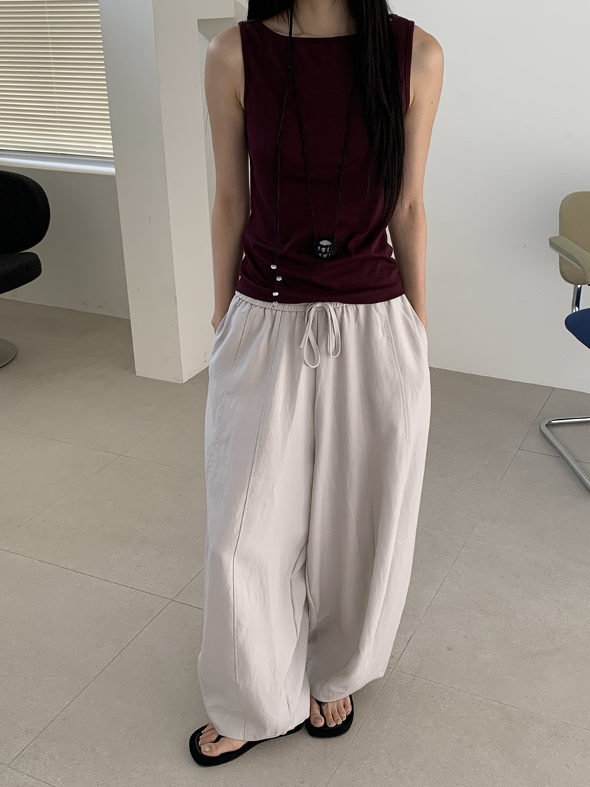 RIVER RAIN東大門實拍韓國女裝新品休閑26春夏推薦休閑褲RIVER RAIN休閑褲