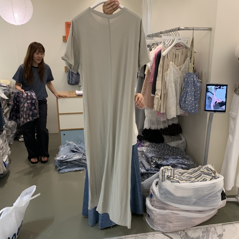 ARE韓國東大門直郵女士新款休閑人氣26夏季熱賣推薦連衣裙棉ARE YOU/ARE連衣裙