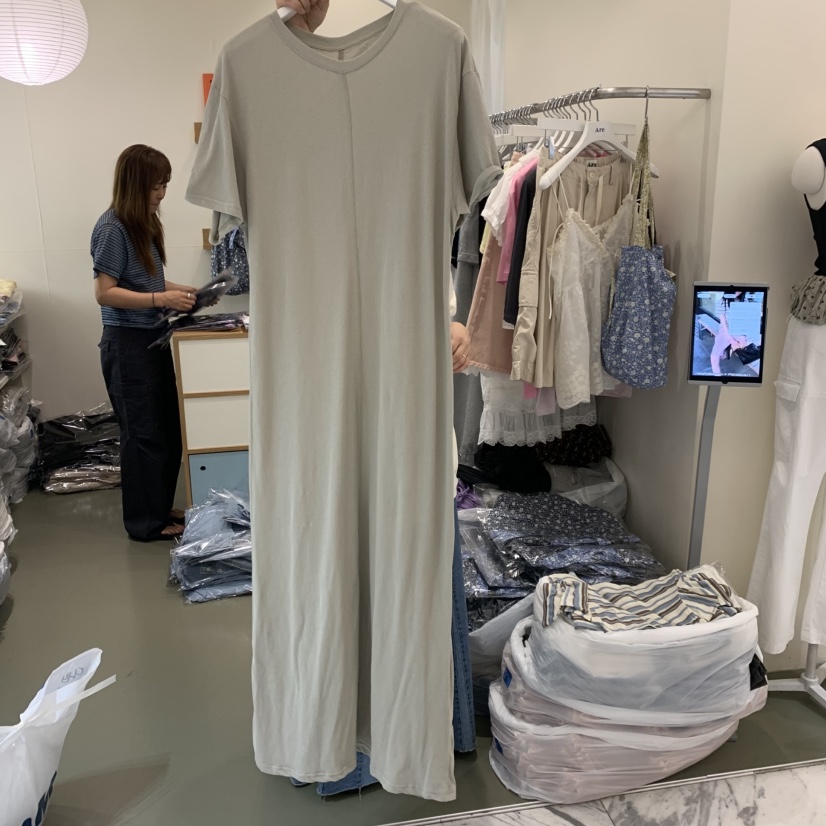 ARE韓國東大門直郵女士新款休閑人氣26夏季熱賣推薦連衣裙棉ARE YOU/ARE連衣裙圖色2
