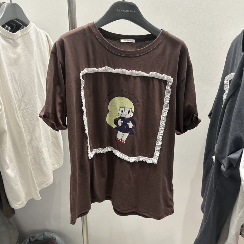 TARABY MOTION韓國直郵女士新款熱賣休閑推薦職業時尚T恤TARABY MOTIONT恤圖色2