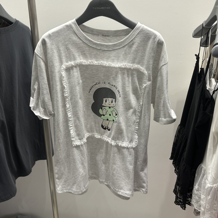 TARABY MOTION韓國直郵女士新款熱賣休閑推薦職業時尚T恤TARABY MOTIONT恤圖色4